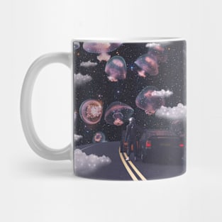 Cosmic Jellyfish Highway Mug